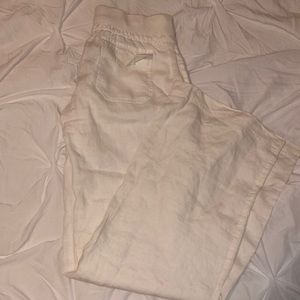 Guess linen pants (low rise)